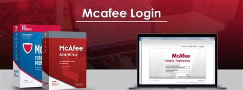 mcafee login page.